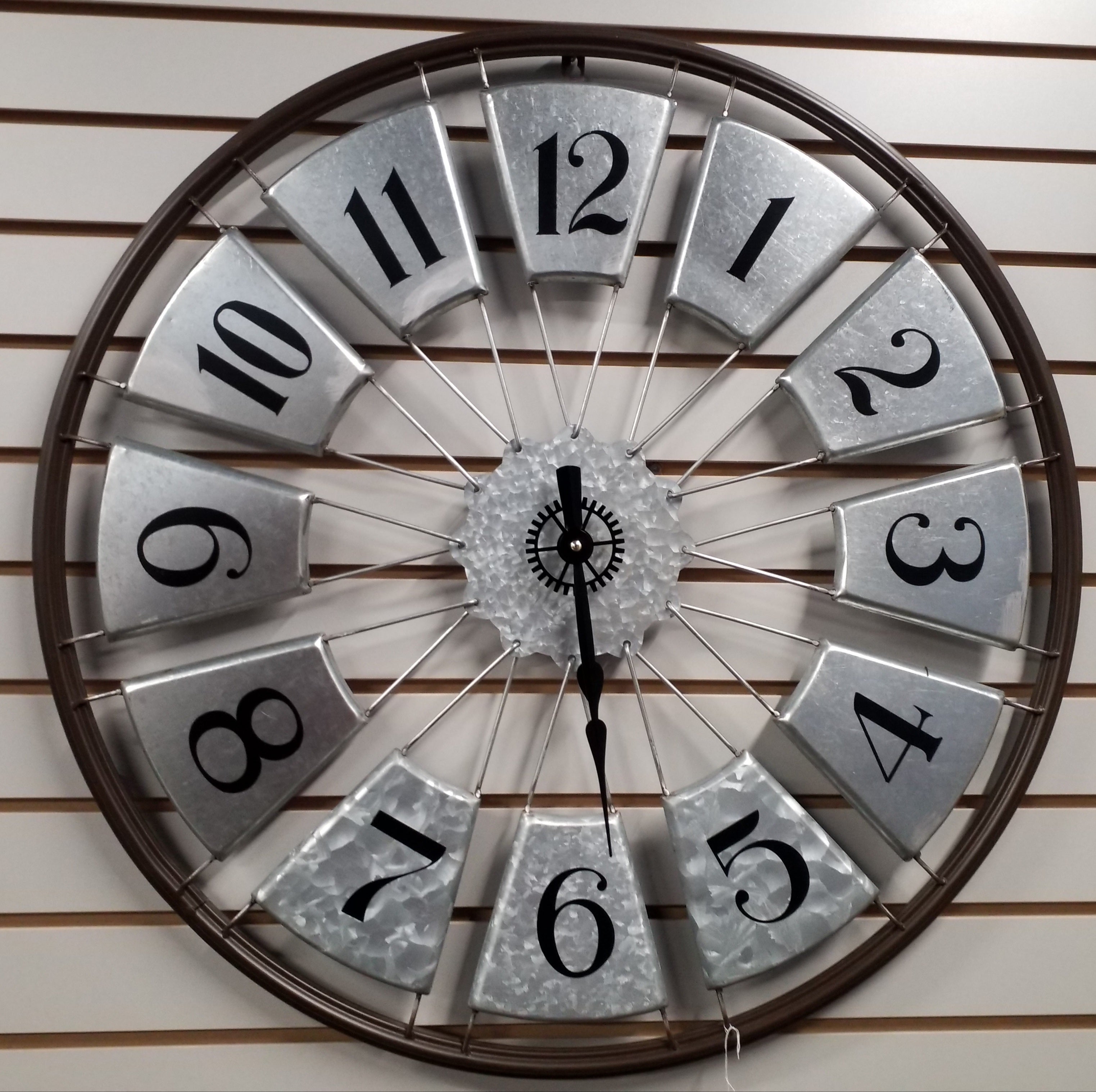 Metal Wall Clock FXY60536