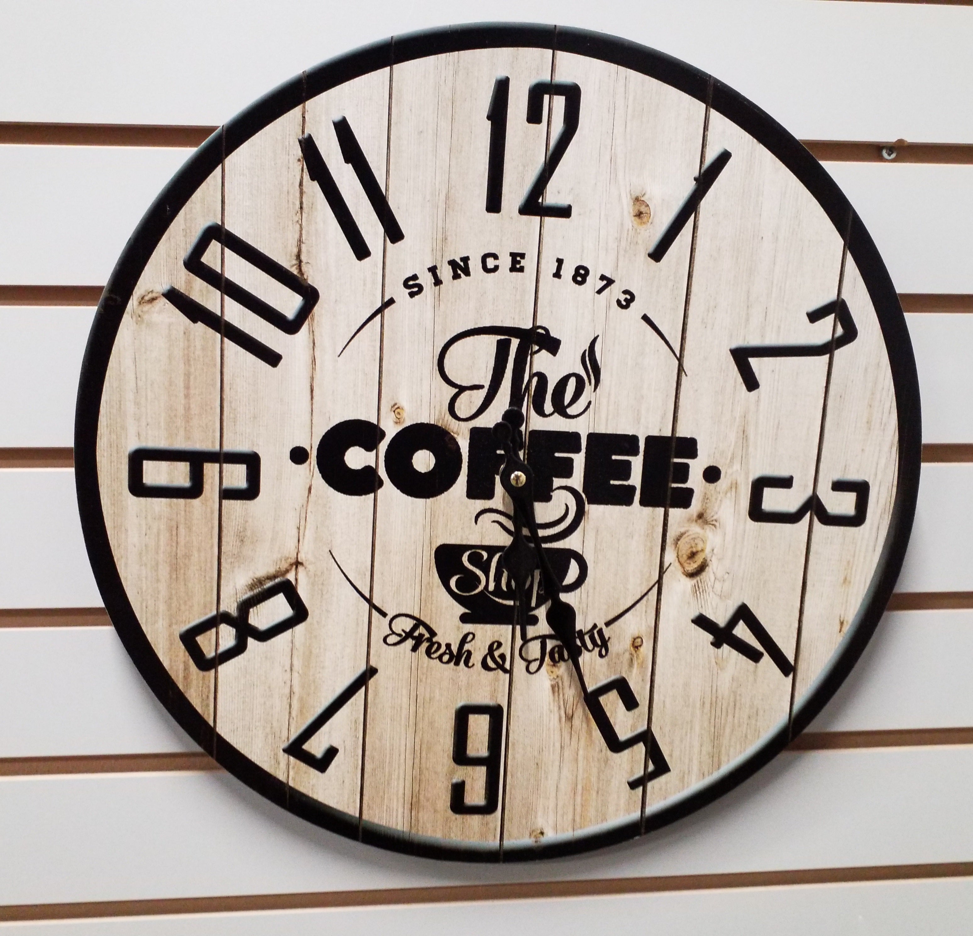 Wall Clock "The Coffee Shop"