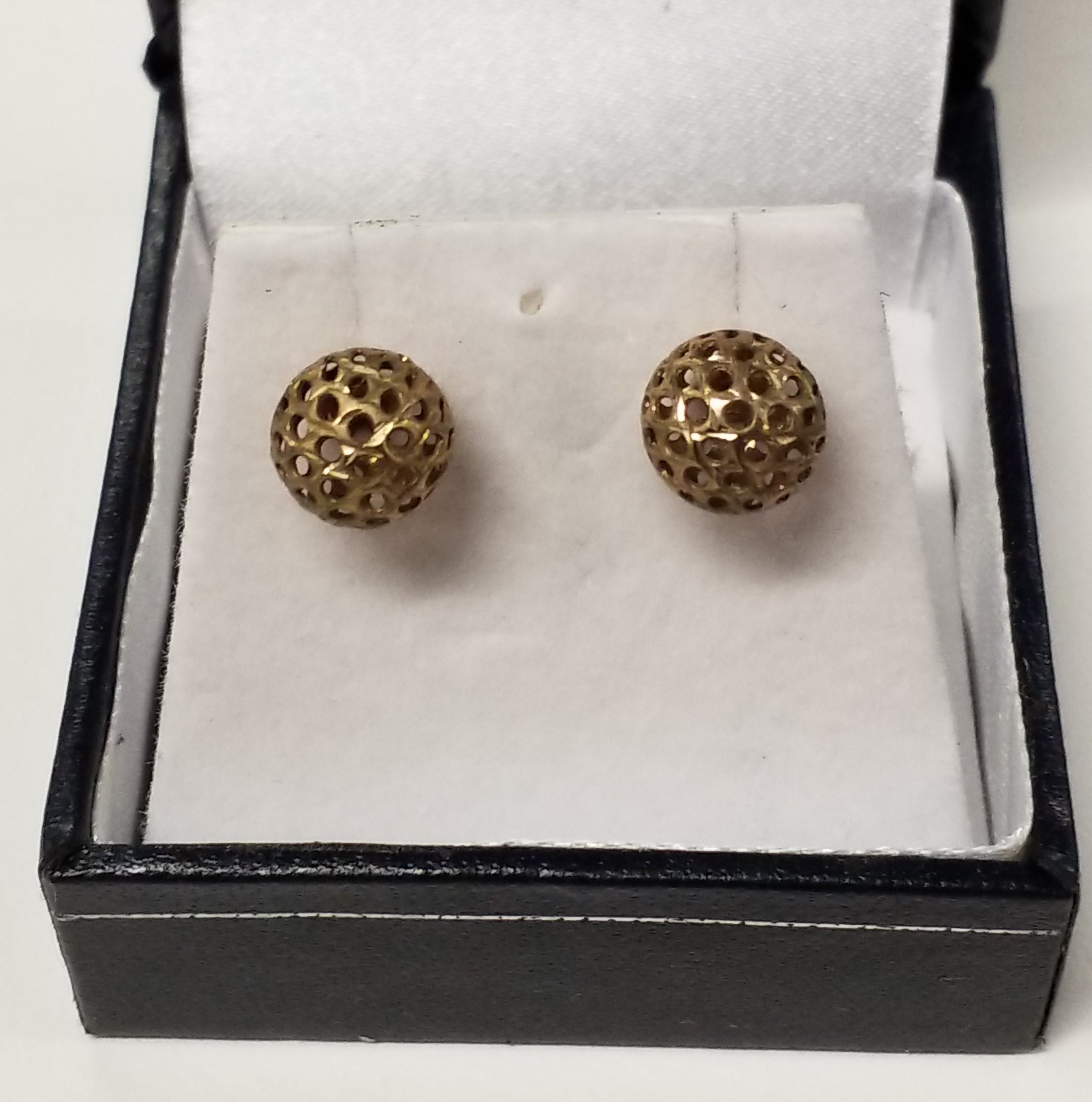 Gold Stud Earrings